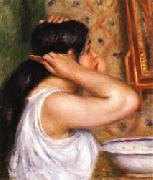 renoir, The Toilette Woman Combing Her Hair